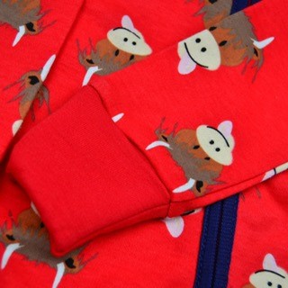 Highland Cow Romper Zoom