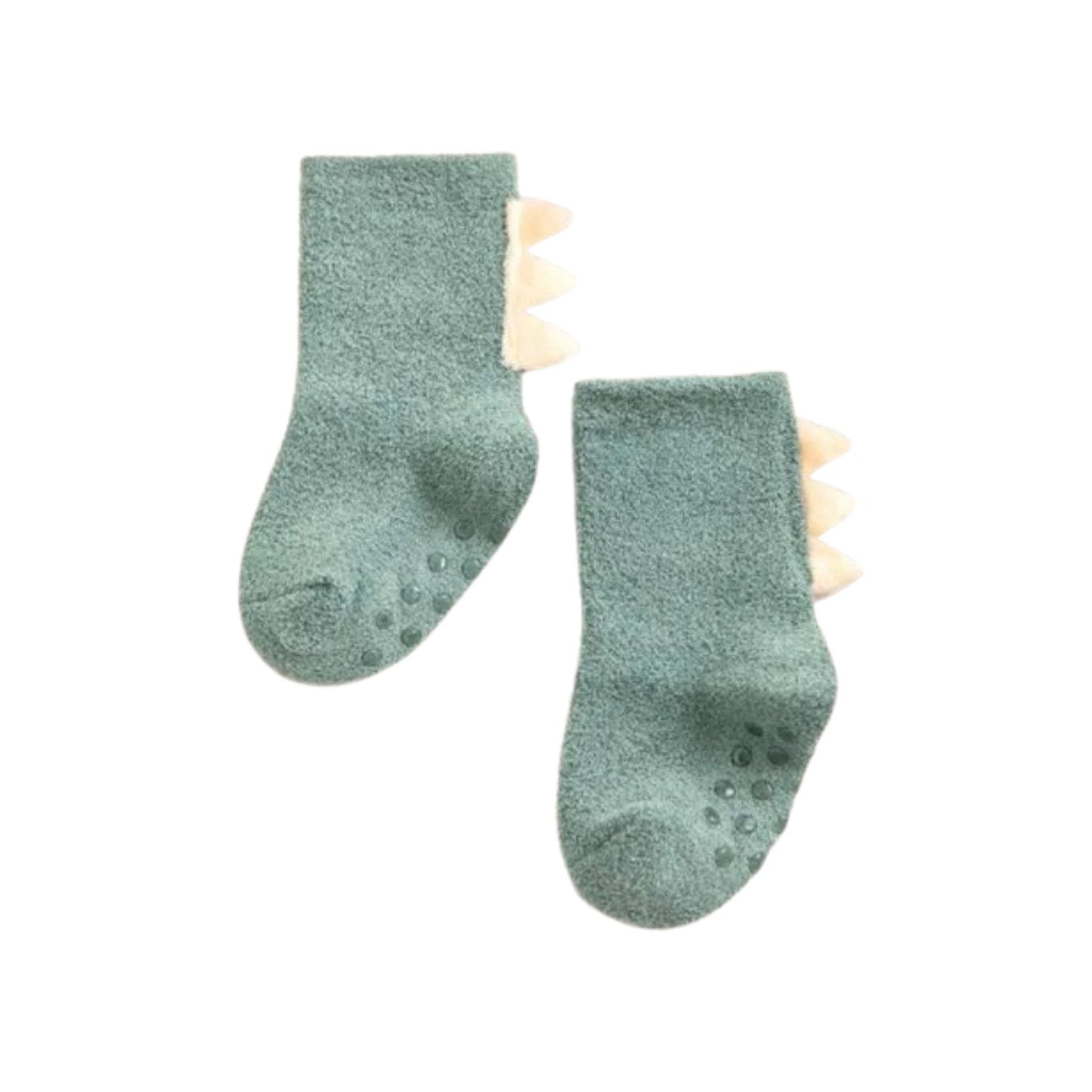 Little Dino socks - Sage green