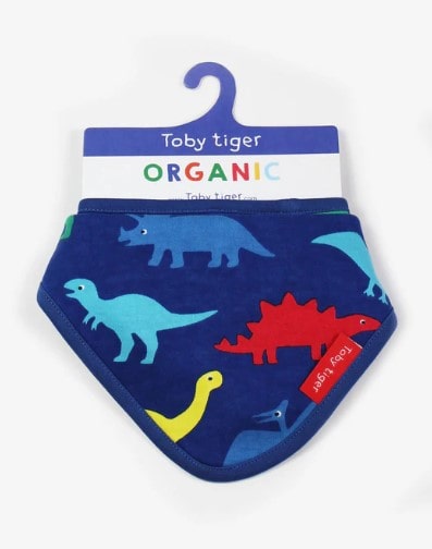 Baby Bib Rainbow Dinosaur