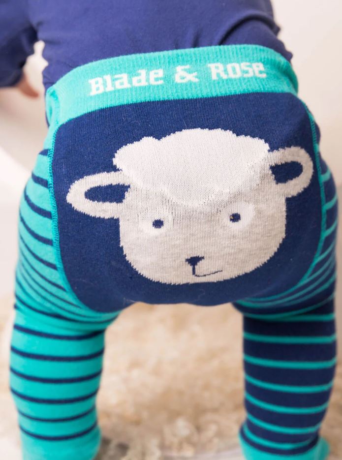 Samuel the Sheep Leggings Modelled