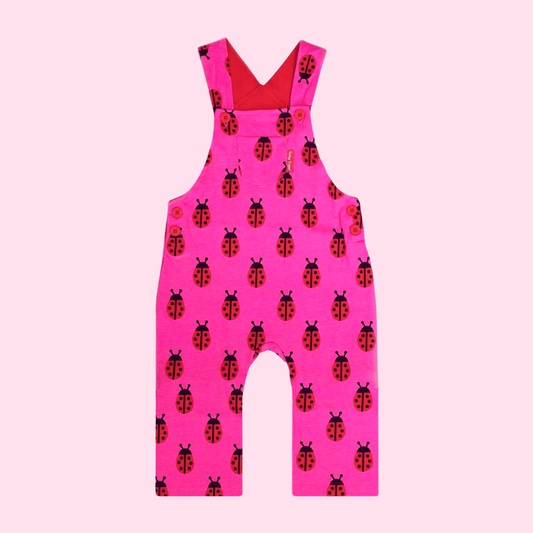 Baby Dungarees - Ladybirds