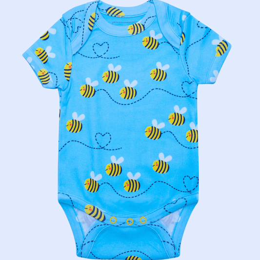 Bumble Bee Baby Vest - Front