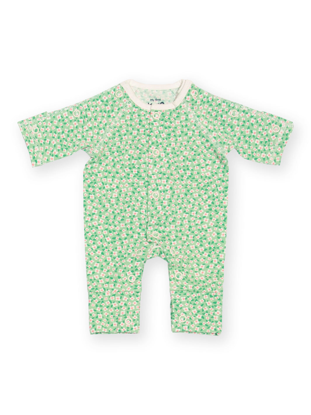Dinky Ditsy Sleepsuit flat lay