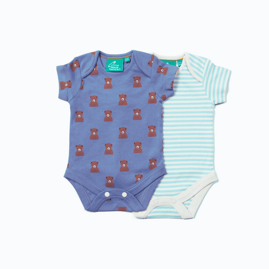 Little Bears Baby Vest 2 Pack - Front