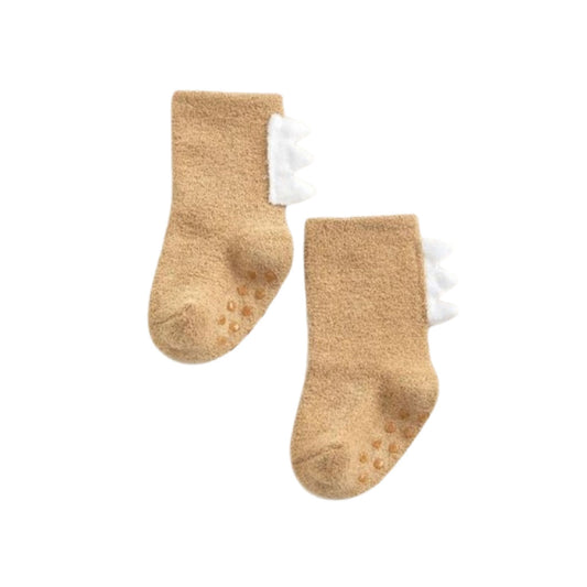Little Dino socks - Mustard