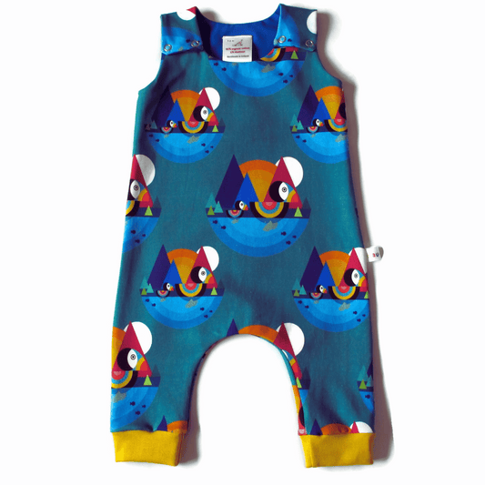 Puffins Baby Romper - Front