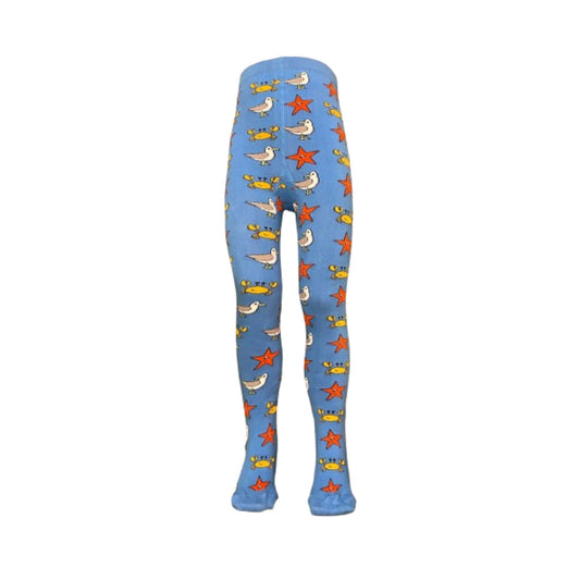 Seaside Print Baby Tights