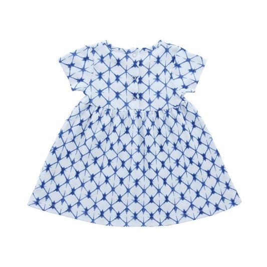 Shibori Blue Baby Dress